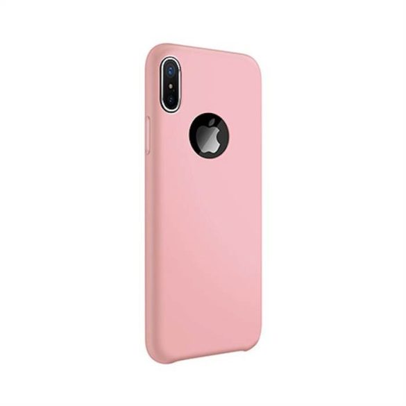 Apple iPhone X JOYROOM JR-BP367 Lyber Hátlap - Rózsaszín