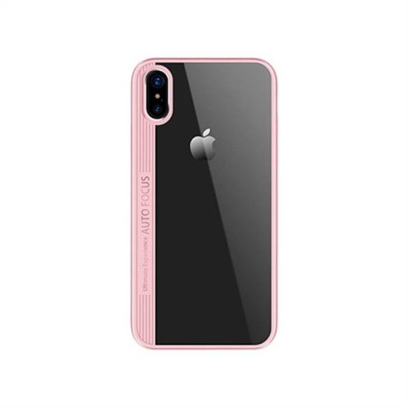 Apple iPhone X JOYROOM JR-BP370 Phantom Hátlap - Rózsaszín