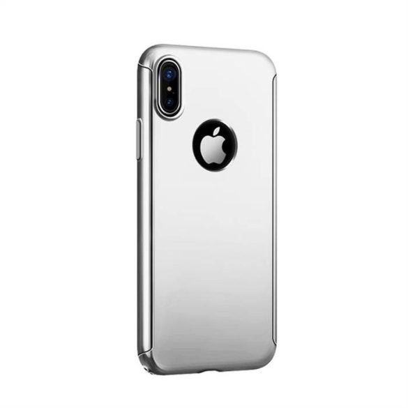 Apple iPhone X JOYROOM JR-BP374 Beetles 360 Hátlap - Ezüst