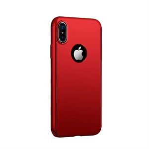 Apple iPhone X JOYROOM JR-BP374 Beetles 360 Hátlap - Piros