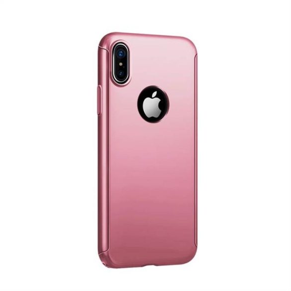 Apple iPhone X JOYROOM JR-BP374 Beetles 360 Hátlap - Rose Gold