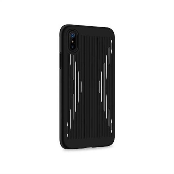 Apple iPhone X JOYROOM JR-BP375 Storm TPU Hátlap - Fekete