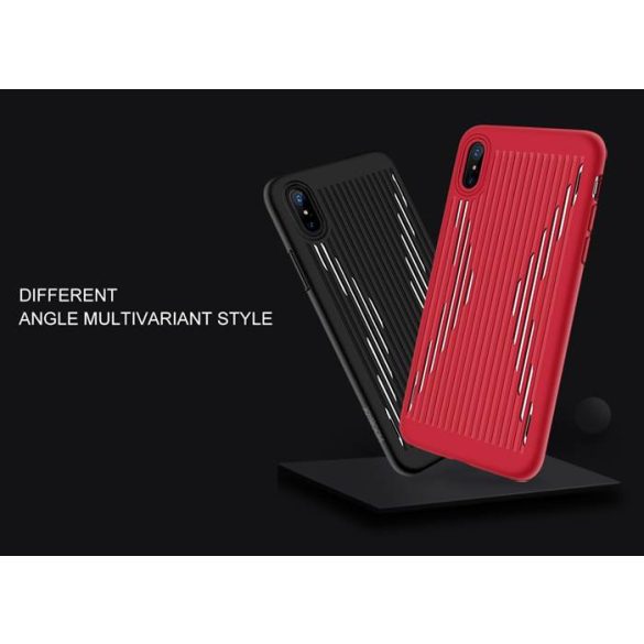 Apple iPhone X JOYROOM JR-BP375 Storm TPU Hátlap - Fekete