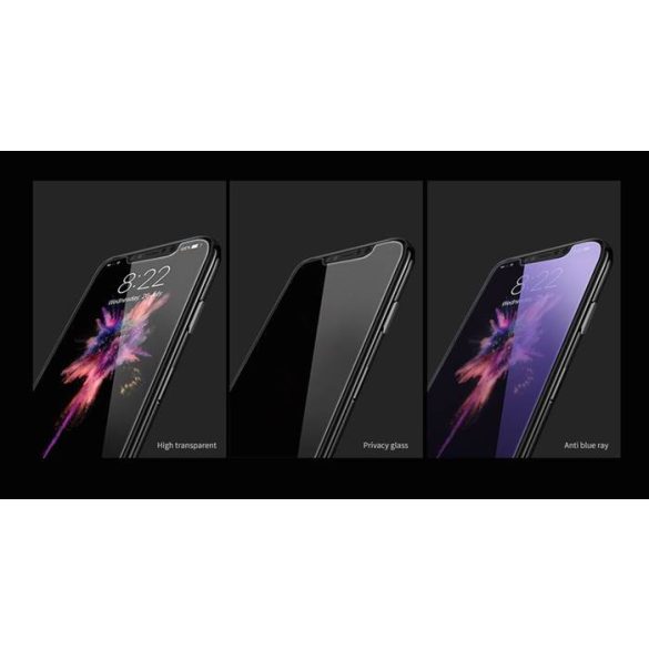 Apple iPhone X/X Joyroom JM127 2.5D HD Üvegfólia - Átlátszó