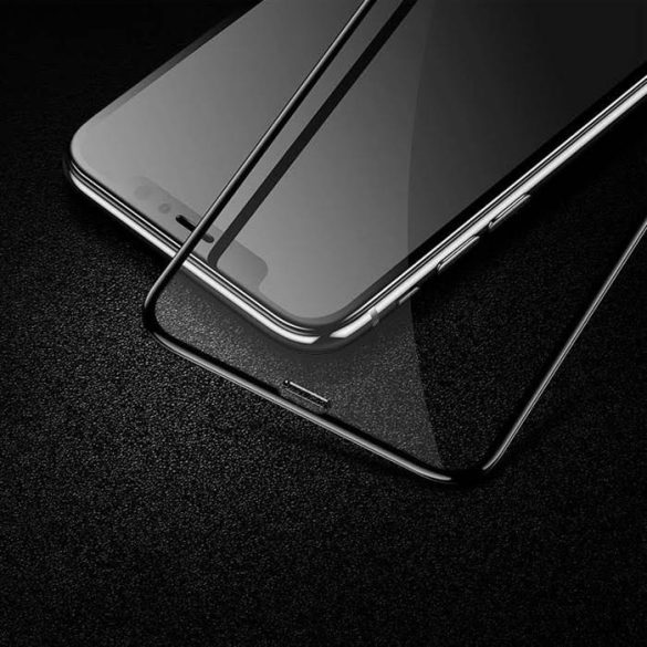 Apple iPhone 6/6S Plus Joyroom JM343 3D Corning Gorilla HD Full Üvegfólia - Fekete