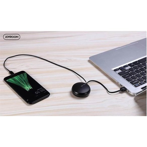 Joyroom S-M346 2.4A Micro USB 1M Adatkábel - Fekete