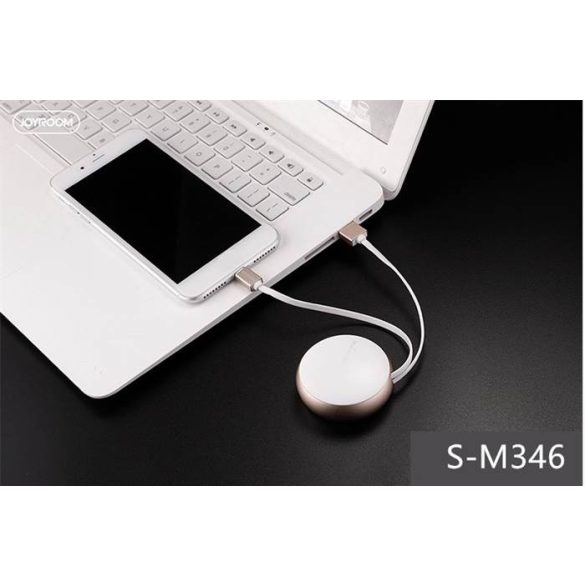 Joyroom S-M346 2.4A USB Type-C 1M Adatkábel - Fehér