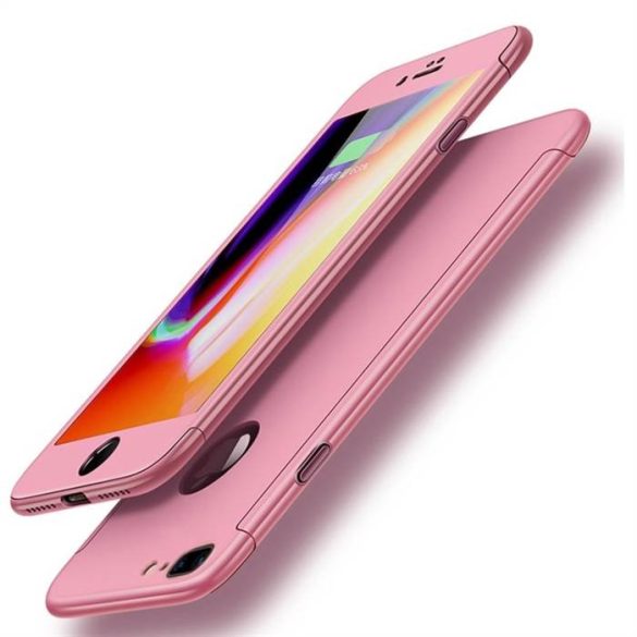 Apple iPhone 7/8 Plus JOYROOM JR-BP408+ Beetles 3in1 Hátlap - Rose Gold