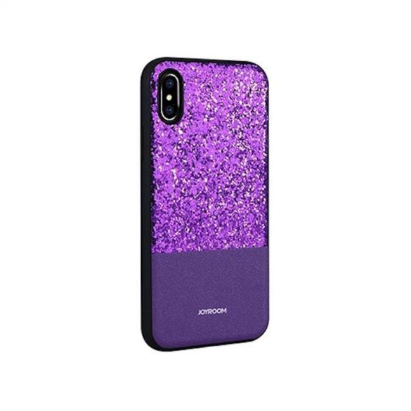 Apple iPhone X JOYROOM JR-BP409 Bravery Hátlap - Lila