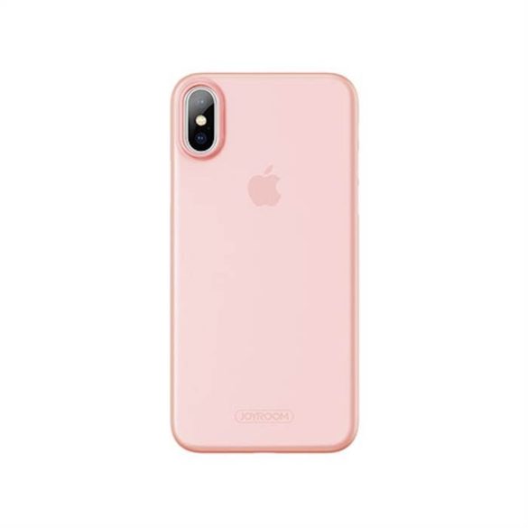 Apple iPhone X JOYROOM JR-BP399 Vigour Hátlap - Rózsaszín