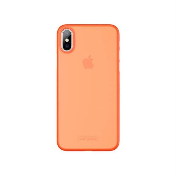 Apple iPhone X JOYROOM JR-BP399 Vigour Hátlap - Narancs