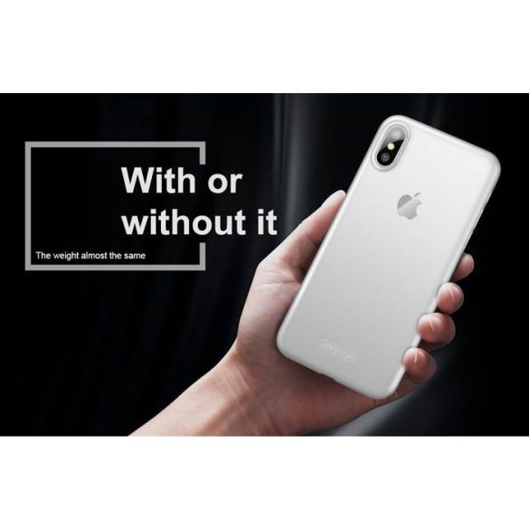 Apple iPhone X JOYROOM JR-BP399 Vigour Hátlap - Fekete