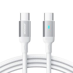   Joyroom S-CC100A10 PD USB Type-C 100W 1.2M Adatkábel - Fehér