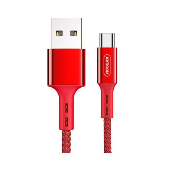 Joyroom S-M351 QC Fast USB Type-C 1M Adatkábel - Piros