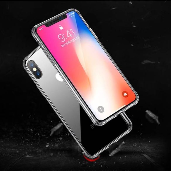 Apple iPhone XS Max JOYROOM JR-BP475 TPU Hátlap - Átlátszó