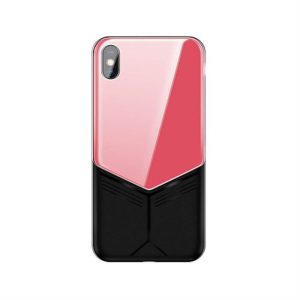 Apple iPhone XS JOYROOM JR-BP499 Glass Case Hátlap - Rózsaszín