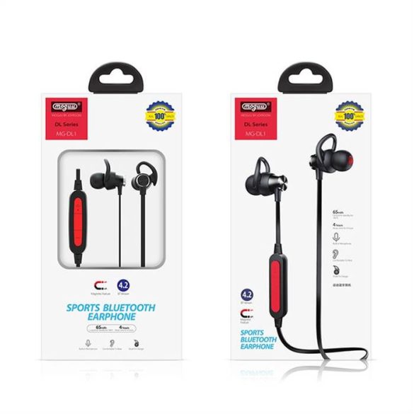 Joyroom/Moguu MG-DL1 Wireless Sport Headset - Fekete
