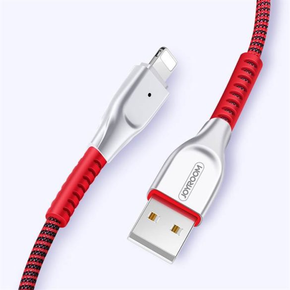 Joyroom S-M368 Stiffness USB Type-C 1M Adatkábel - Piros