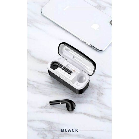 Joyroom JR-T06 TWS Bluetooth 5.0 Headset - Fekete