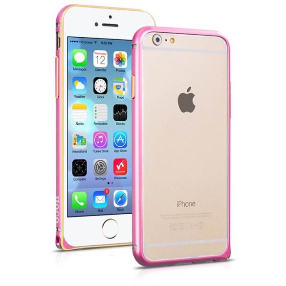 Apple iPhone 6 Plus HOCO Blade Series Buckle Alu Bumper -  Rose Gold