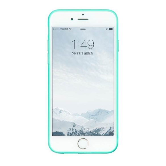 Apple iPhone 6 Plus HOCO Sugar series Brighten Szilikon - Cyan