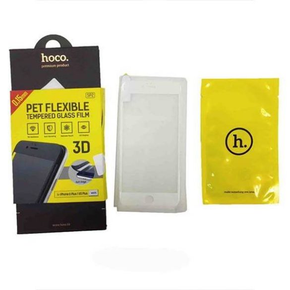Apple iPhone 6/6s Plus Hoco SP2 3D PET HD Nano Üvegfólia - Fekete