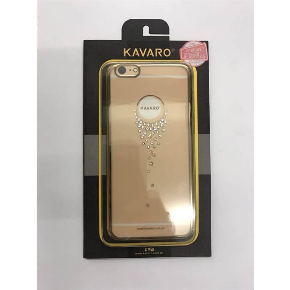Apple iPhone 6/6s Plus KAVARO Swarovski Sky Tears Hátlap - Arany