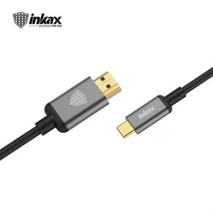 INKAX AL-18 USB Type-C/HDMI 1.5M 4K Kábel - Fekete