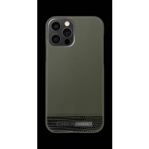 iDeal of Sweden iPhone 13 Bőr Hátlap - Sötétzöld