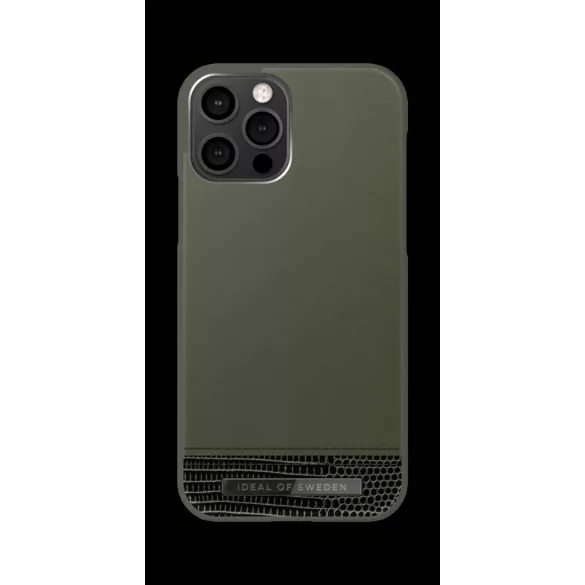 iDeal of Sweden iPhone 13 Bőr Hátlap - Sötétzöld
