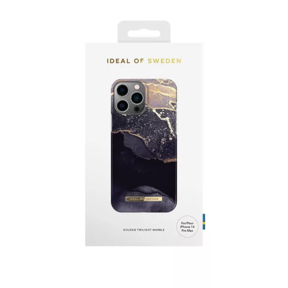 iDeal of Sweden iPhone 14 Pro Max Hátlap - Fekete