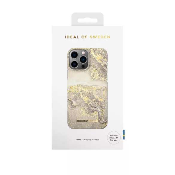 iDeal of Sweden iPhone 14 Pro Max Hátlap - Arany
