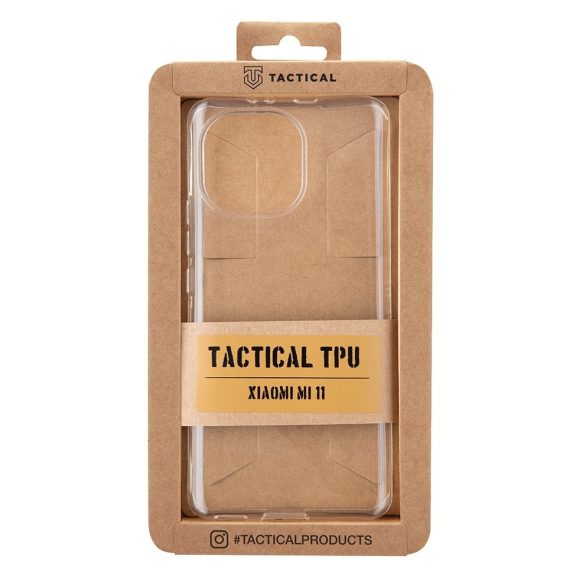 Xiaomi Mi 11 TACTICAL TPU Hátlap - Átlátszó