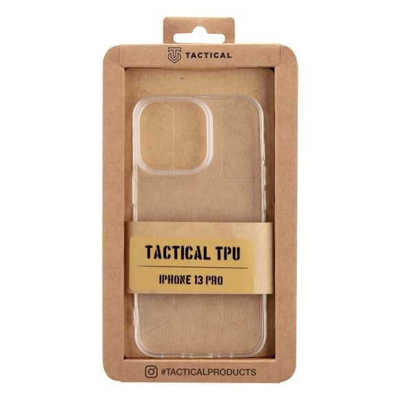 Apple iPhone 13 Pro TACTICAL TPU Hátlap - Átlátszó