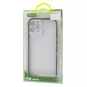 Apple iPhone 11 Green On Matt TPU - Fekete