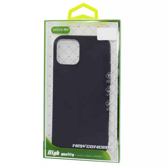 Apple iPhone 11 Pro Max Green On Matt TPU - Fekete
