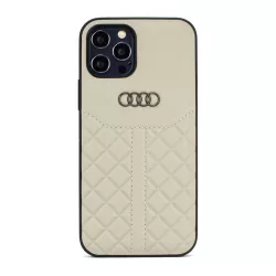 Apple iPhone 12 Mini Audi hátlap - Bézs