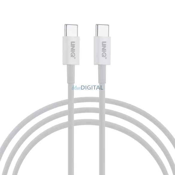 UNIQ USB Type-C 1M Adatkábel - Fehér