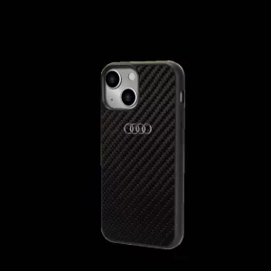Apple iPhone 13 Mini Audi Liquid Silicon Hátlap - Fekete