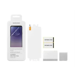   Samsung ET-FG965CTEGWW S9 Plus Gyári 3D Kijelzővédő Fólia  2 Darabos - Átlátszó