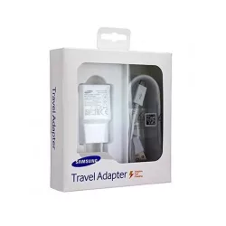   Samsung EP-TA20EWE 2.0A Hálózati Adaptív Töltő Adapter + Micro USB Adatkábel - Fehér
