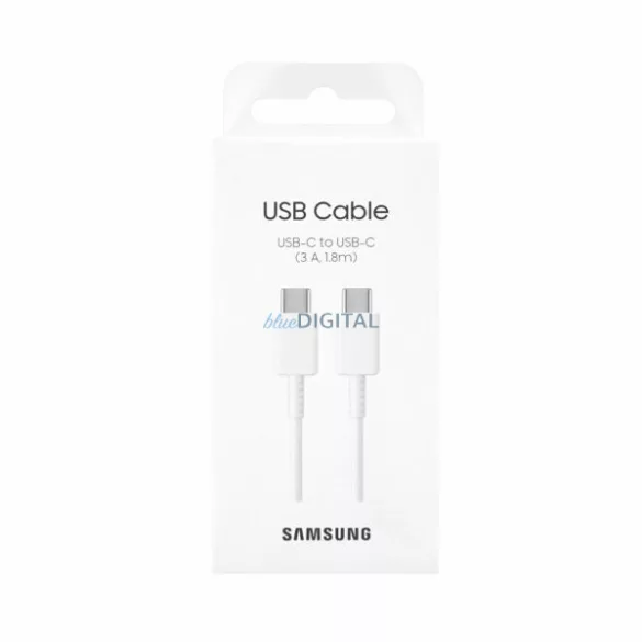 Samsung DX310JWEGEU 3A 1.8M USB-C Blister ADATKÁBEL - Fehér