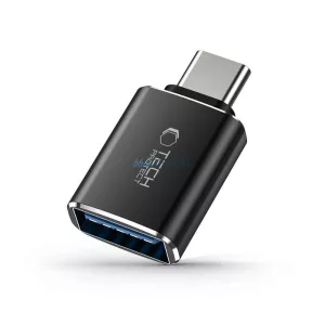 Tech-Protect USB Type-C to USB Átalakító - Fekete