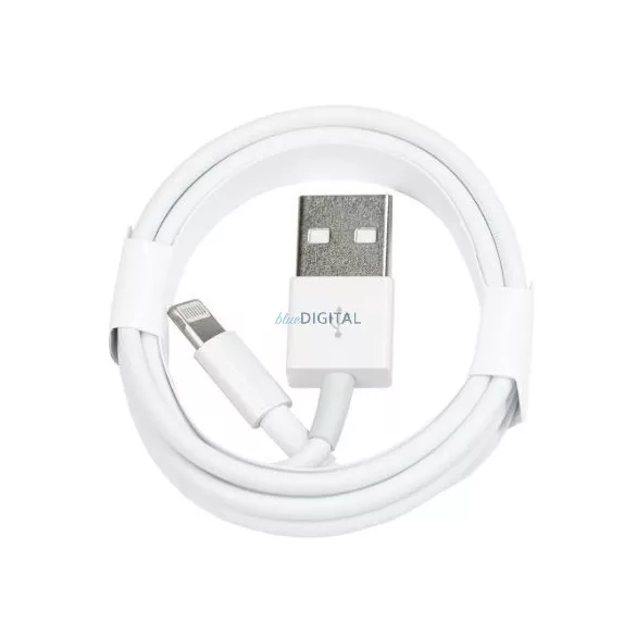 Apple Lightning 1M BULK Adatkábel - Fehér