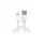 HUAWEI HL-0998 MICRO USB 1M Bulk Adatkábel - Fehér