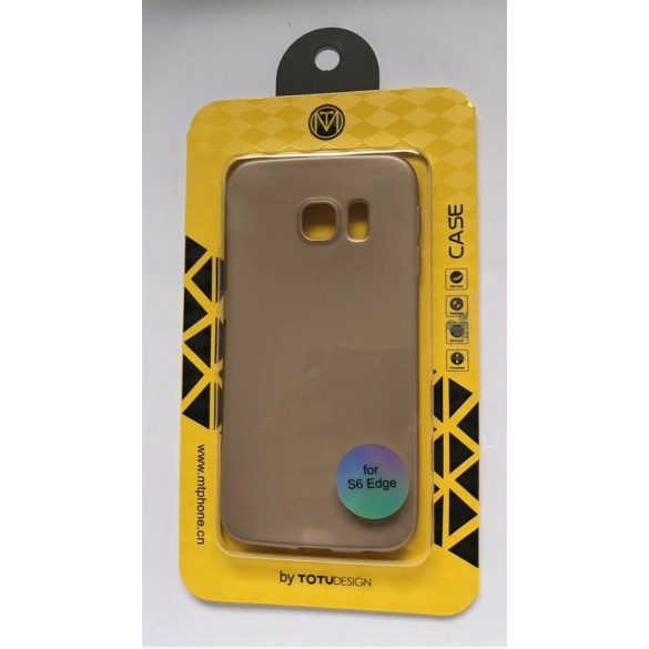 Samsung S6 Edge MT by TOTU Elegant TPU - Arany