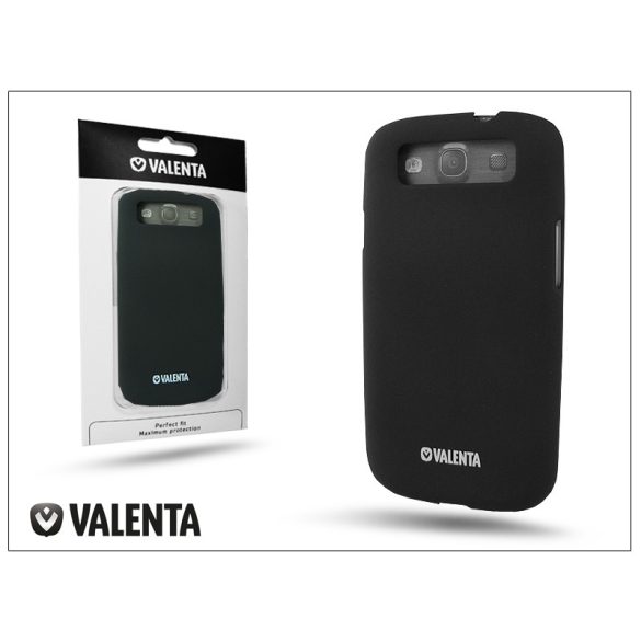 Samsung i9300 Galaxy S III hátlap - Valenta Click-On Matt - black