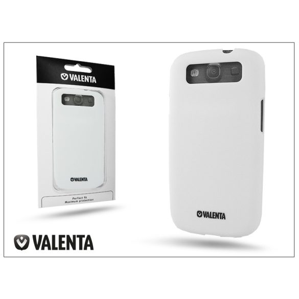 Samsung i9300 Galaxy S III hátlap - Valenta Click-On Matt - white