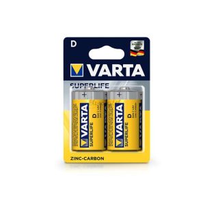 VARTA Superlife Zinc-Carbon R20 góliát elem - 2 db/csomag