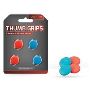 Venom VS4918 Thumb Grips (4x) Nintendo Switch-hez - piros és kék